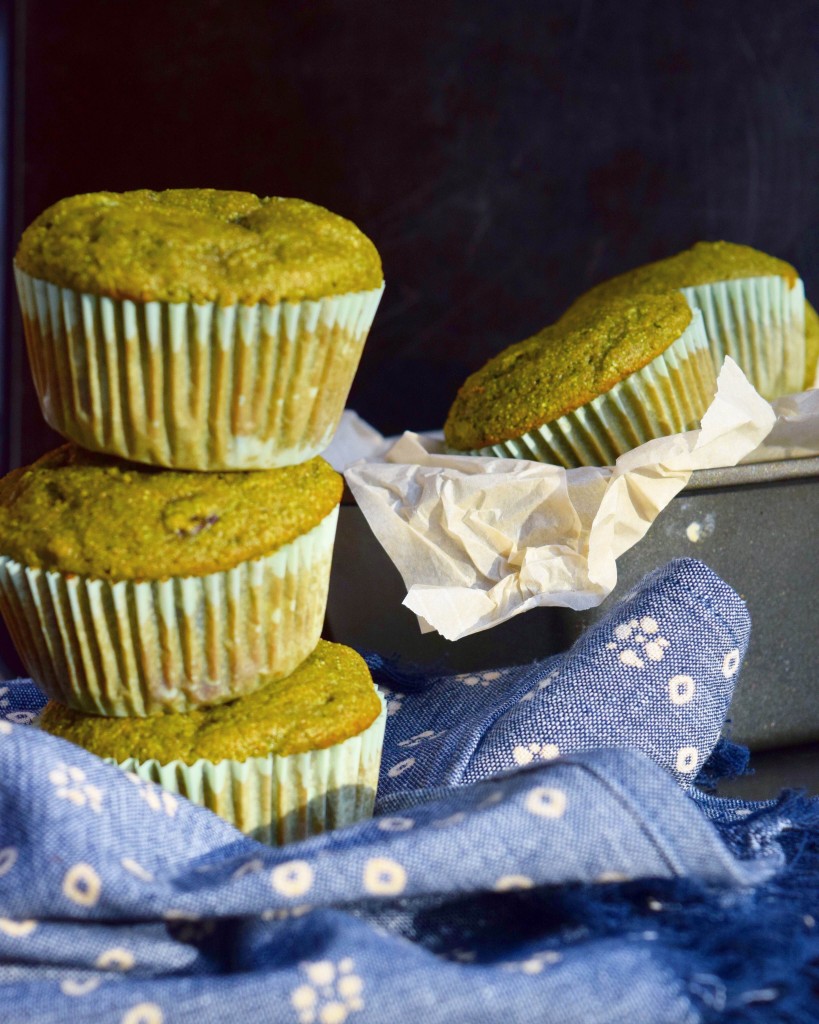 Matcha and Chocolate Chip Muffins FoodByMaria