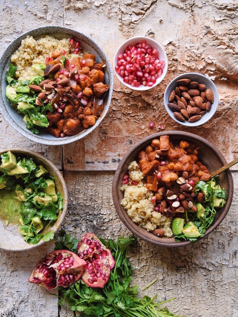 FoodByMaria Green Kitchen Stories Morrocan Aubergine Chickpea Stew