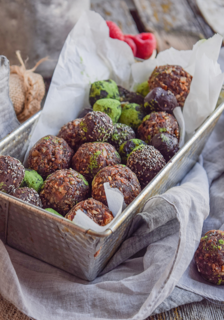 2Ingredient Enhance Organic Matcha Chocolate Truffles!
