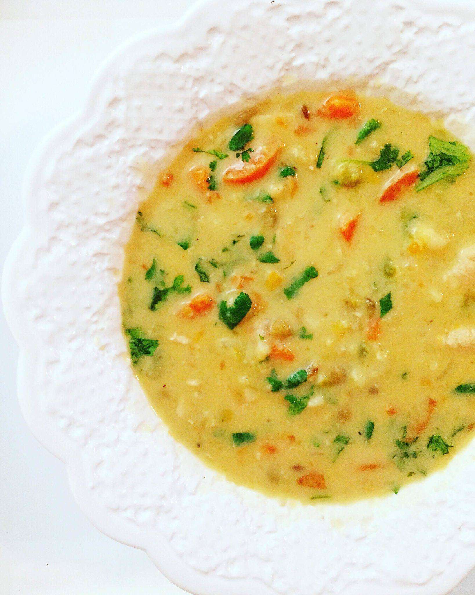 Hearty Chicken & Bean Soup - FoodByMaria