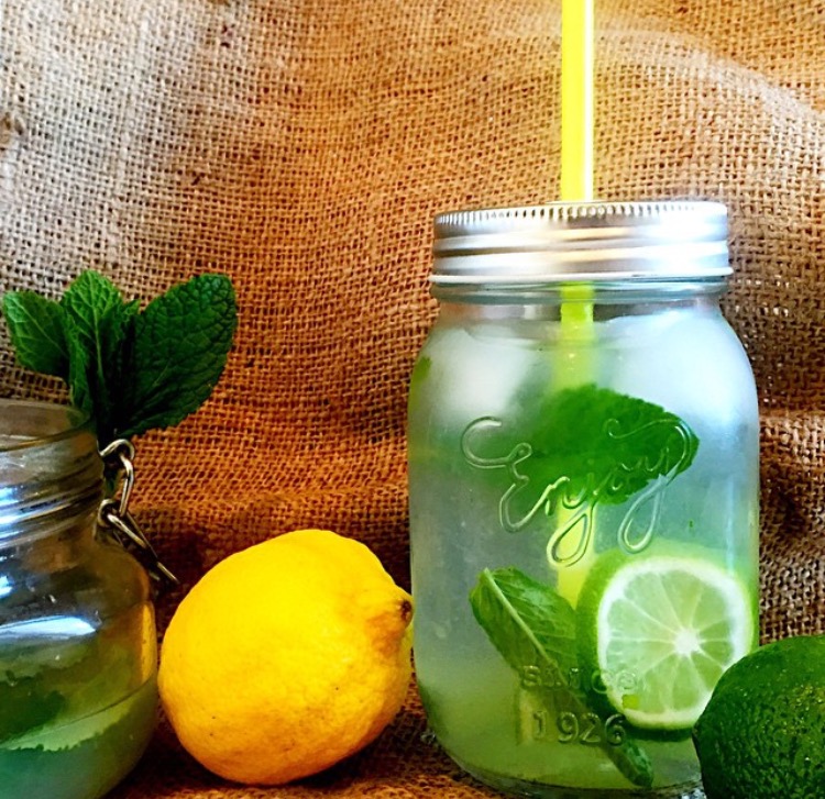 Homemade White Grapefruit Mixed Citrus Lemonade With Mint Foodbymaria Lemonade