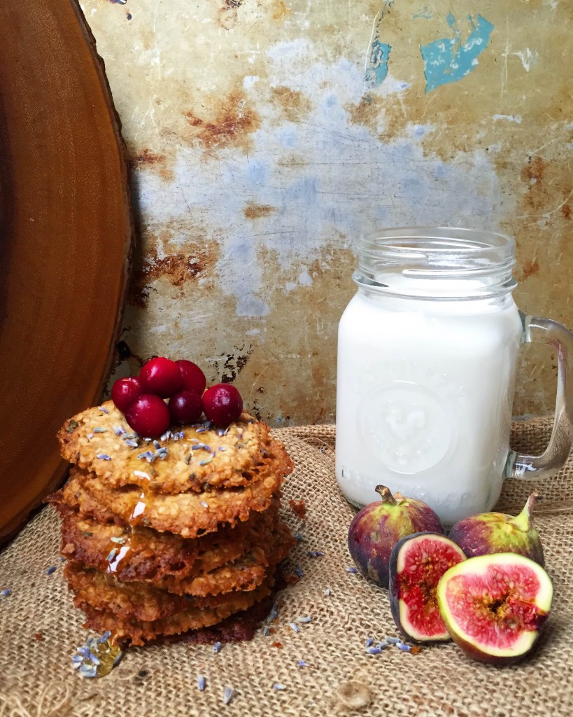 cookies with wood