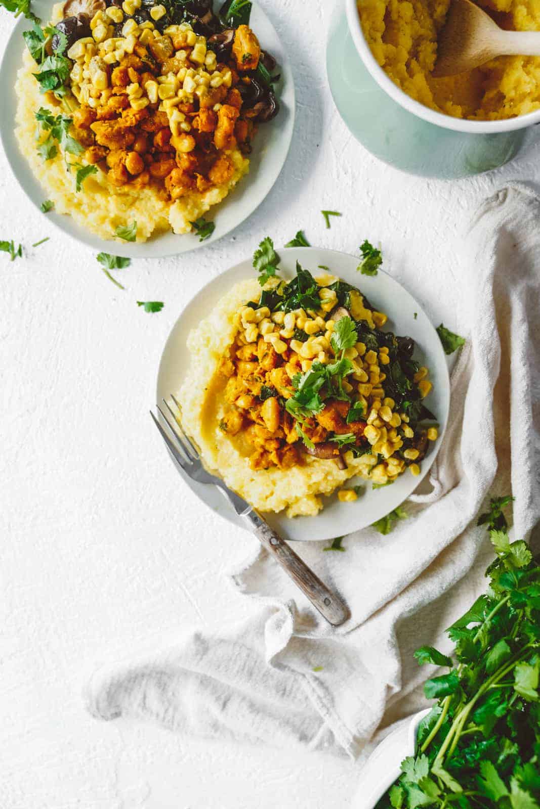 Delicious and easy to make vegan grits.