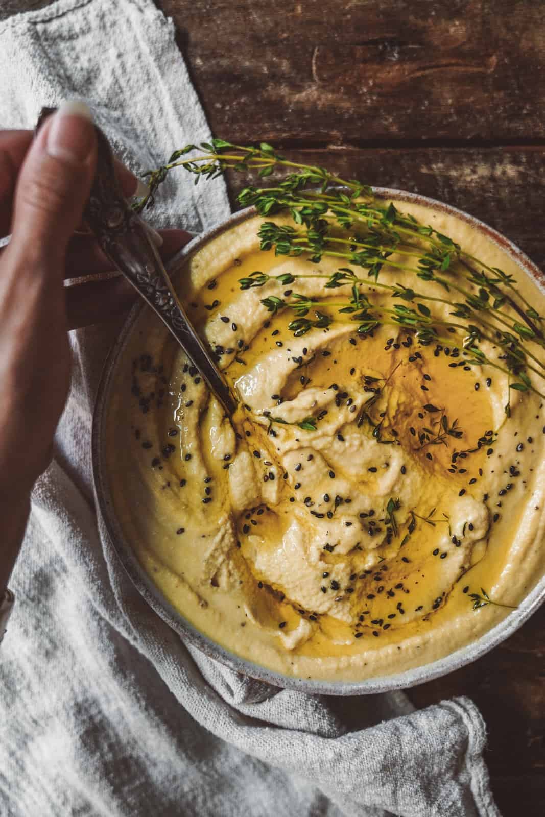 Fava Bean Hummus FoodByMaria