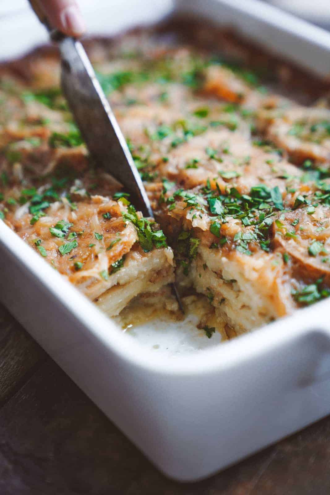 Vegan Potatoes Au Gratin