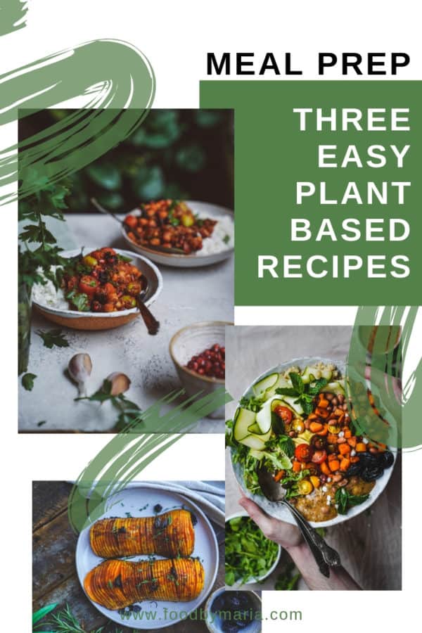Three super easy plant-based meal planning ideas that are healthy and delicous. I incorporated California Prunes in each recipe for extra nutrients.