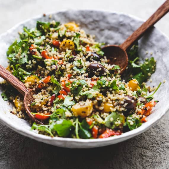 New Year Quinoa Salad Meal Prep - FoodByMaria