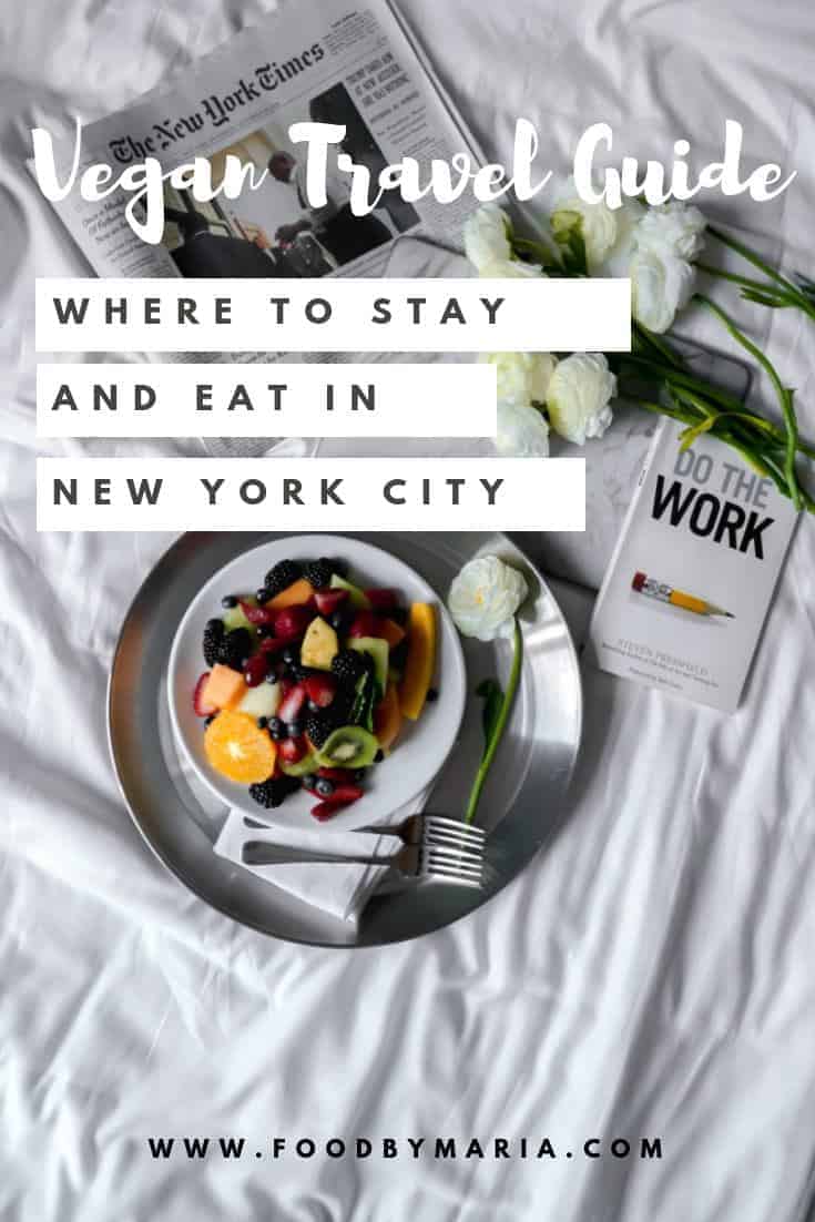 New York baby, the vegan mecca of food! I recently did some travelling to New York, here's where I stayed, played, and ate!