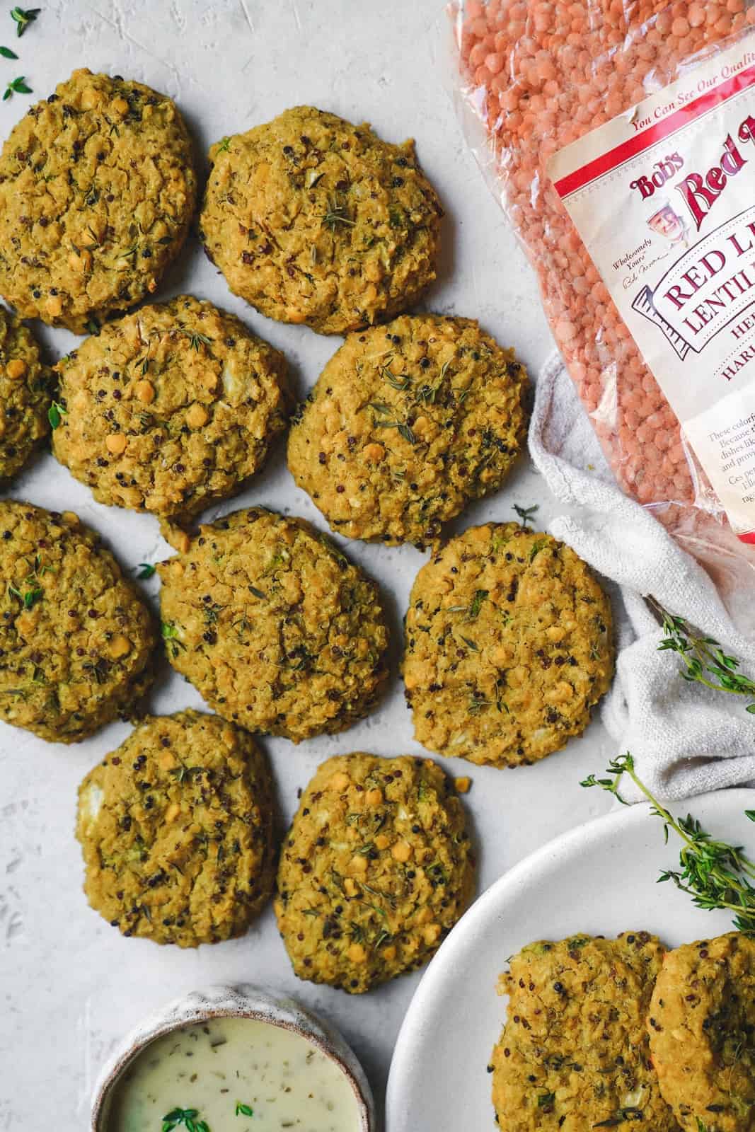 Yummy plant based vegetable fritters made with my fav Bob's Red Mill vegan products. Perfect for the BBQ!