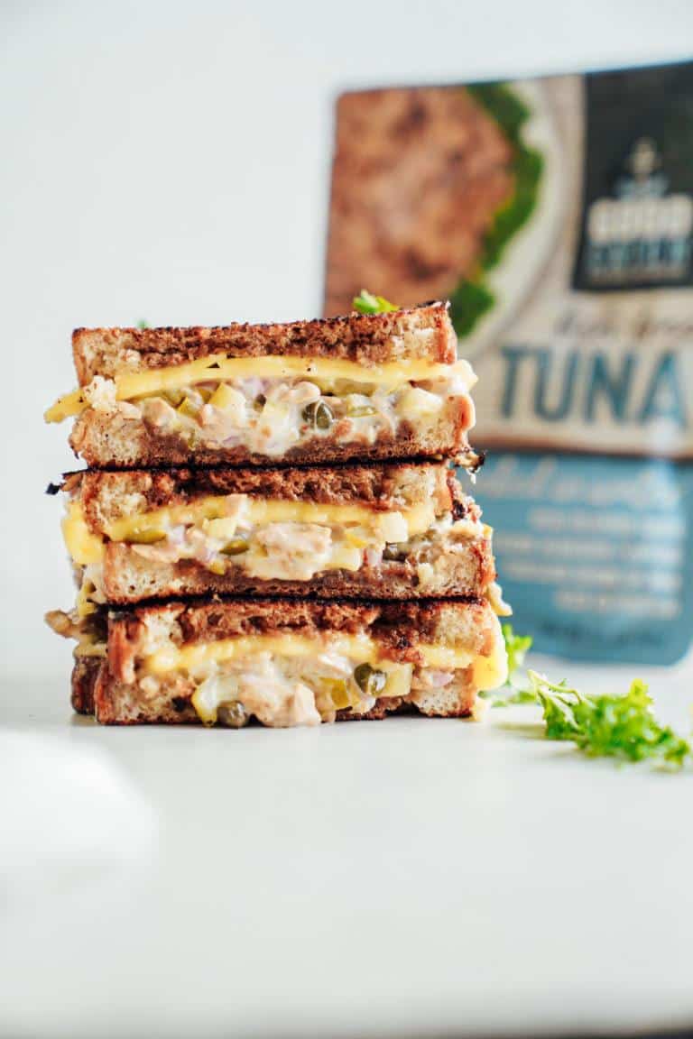 Vegan Tuna Melt FoodByMaria