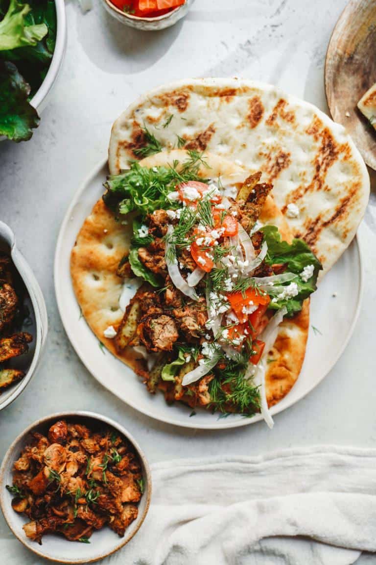 One of My Fav Greek Recipes Plant Based Jackfruit Gyros