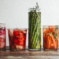 How to pickle vegetables.