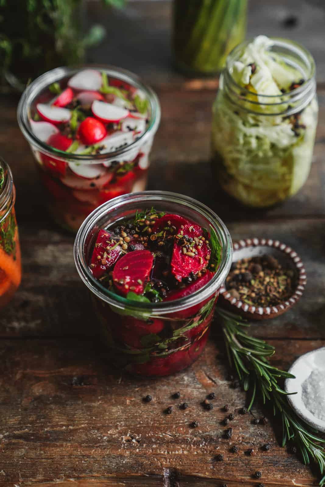 How to pickle vegetables.