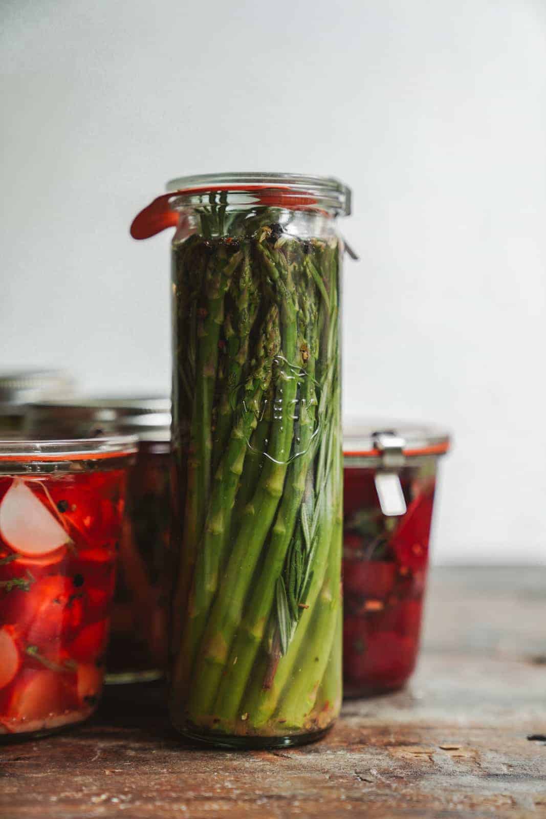 How to pickle vegetables quickly & easily.