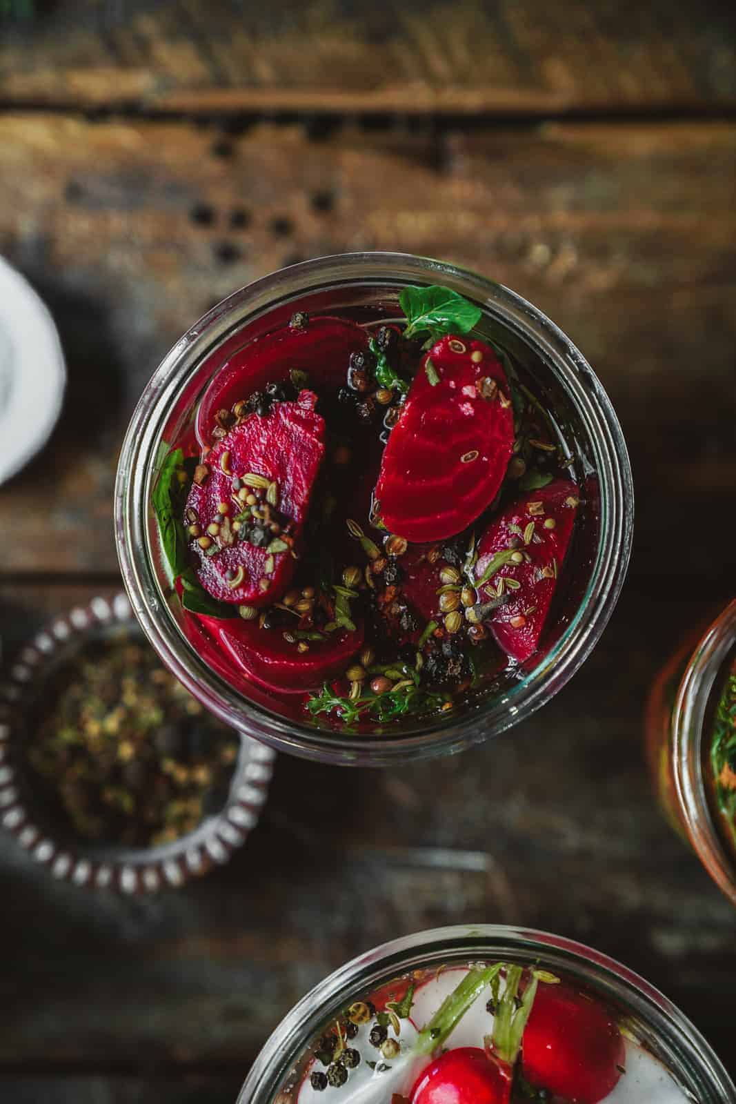 How to pickle vegetables quickly.