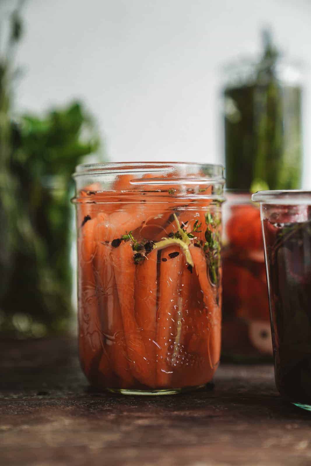 How to pickle vegetables.