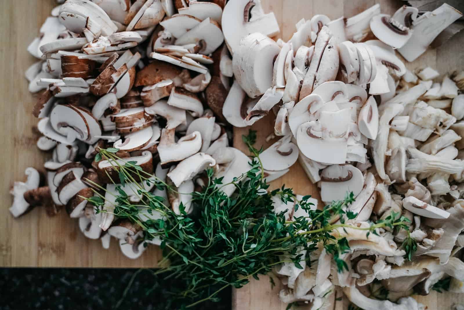 The best cream of mushroom pot pie. Completely vegan & delicious!