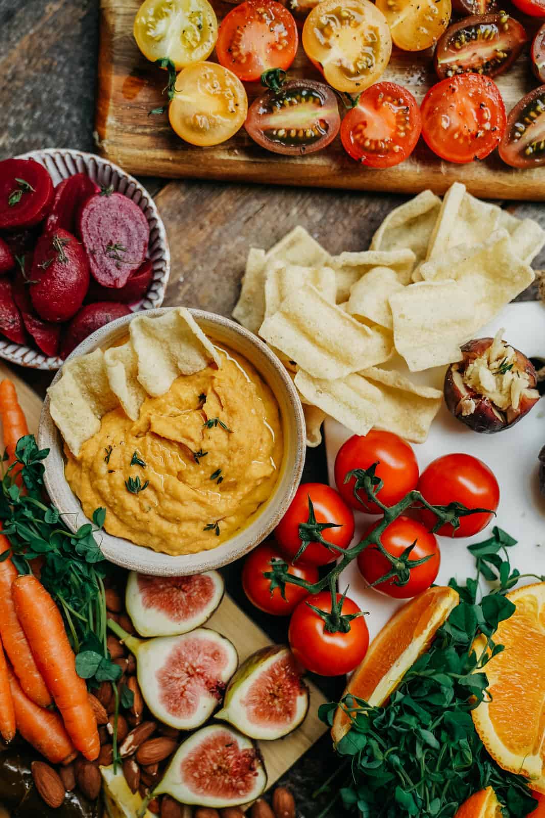 Easy pumpkin hummus