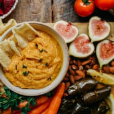 Easy pumpkin hummus