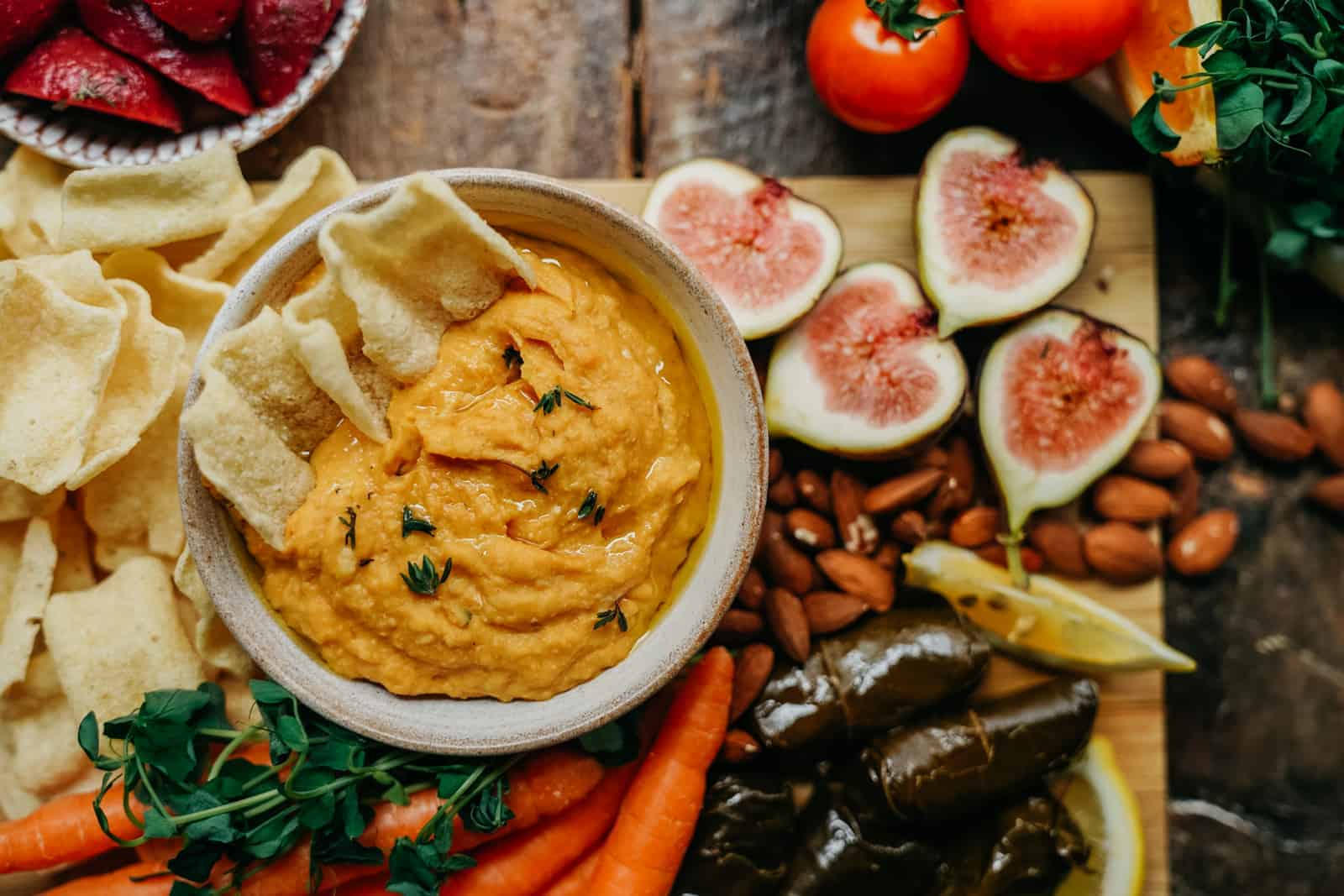 Easy pumpkin hummus