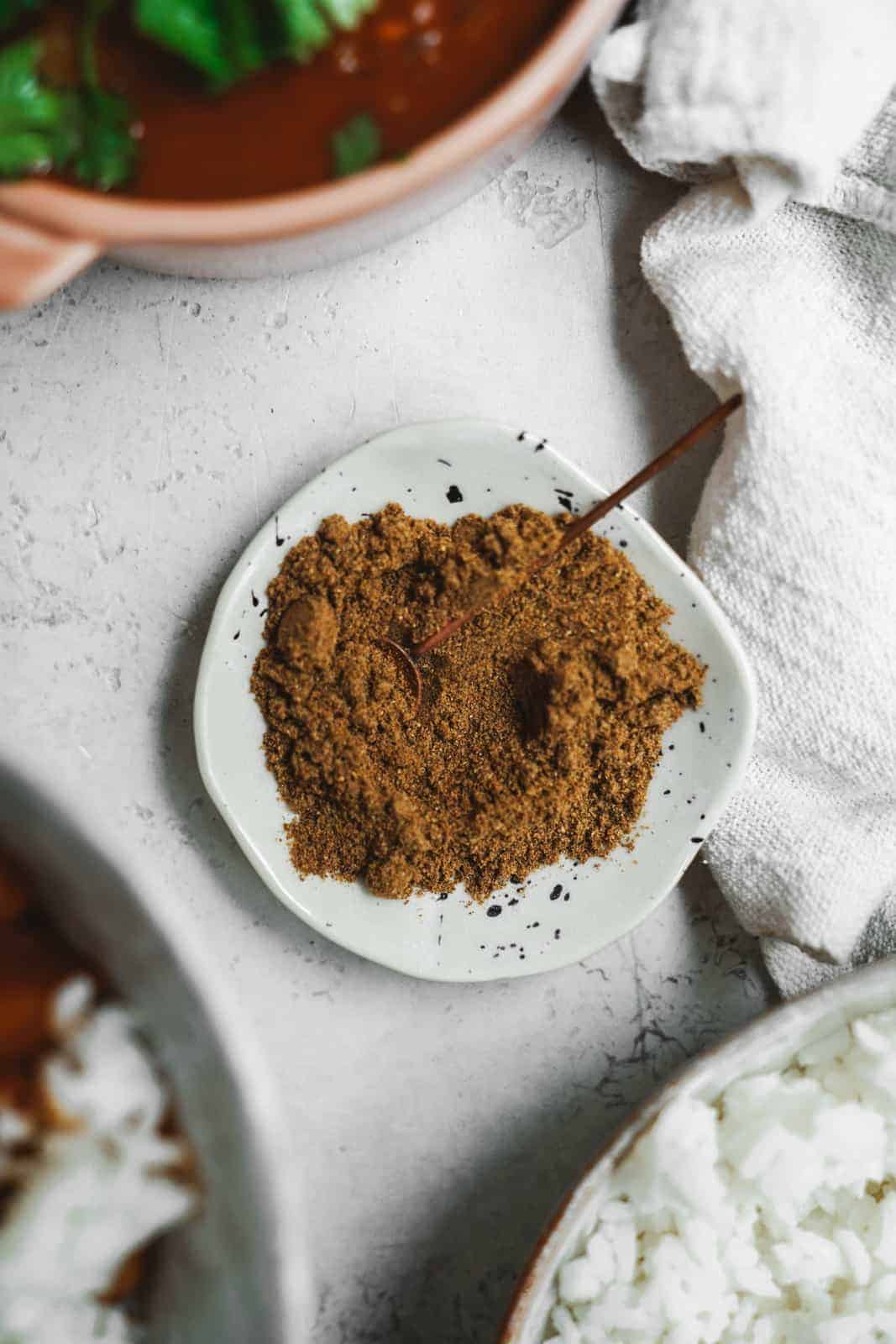Vegan butter chicken curry