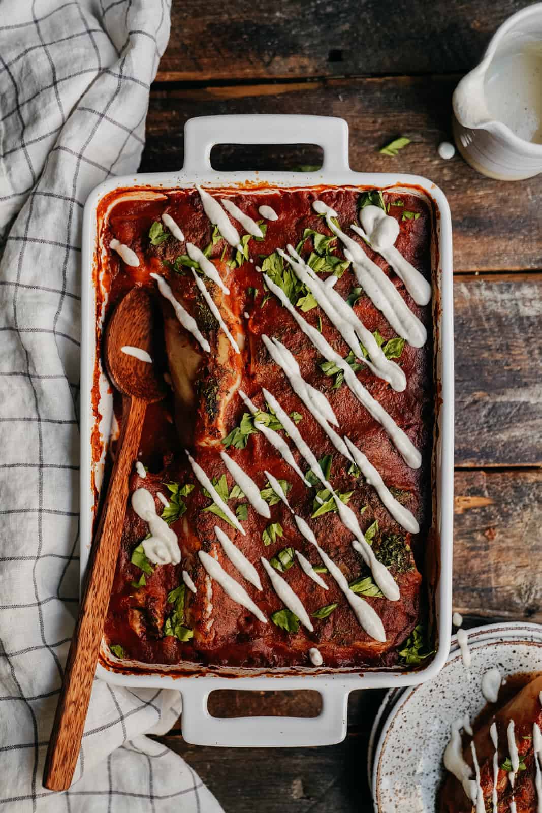 Easy to make vegan cabbage rolls fresh from the oven