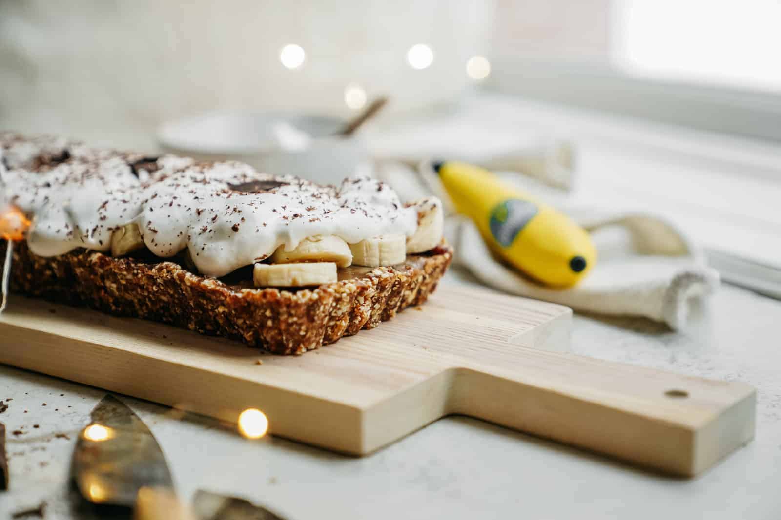 Vegan Banoffee Pie