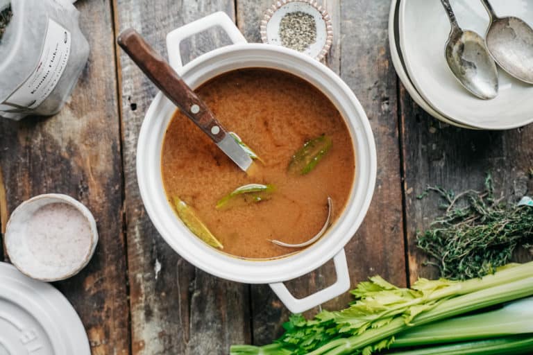 Homemade Vegetable Broth Recipe FoodByMaria