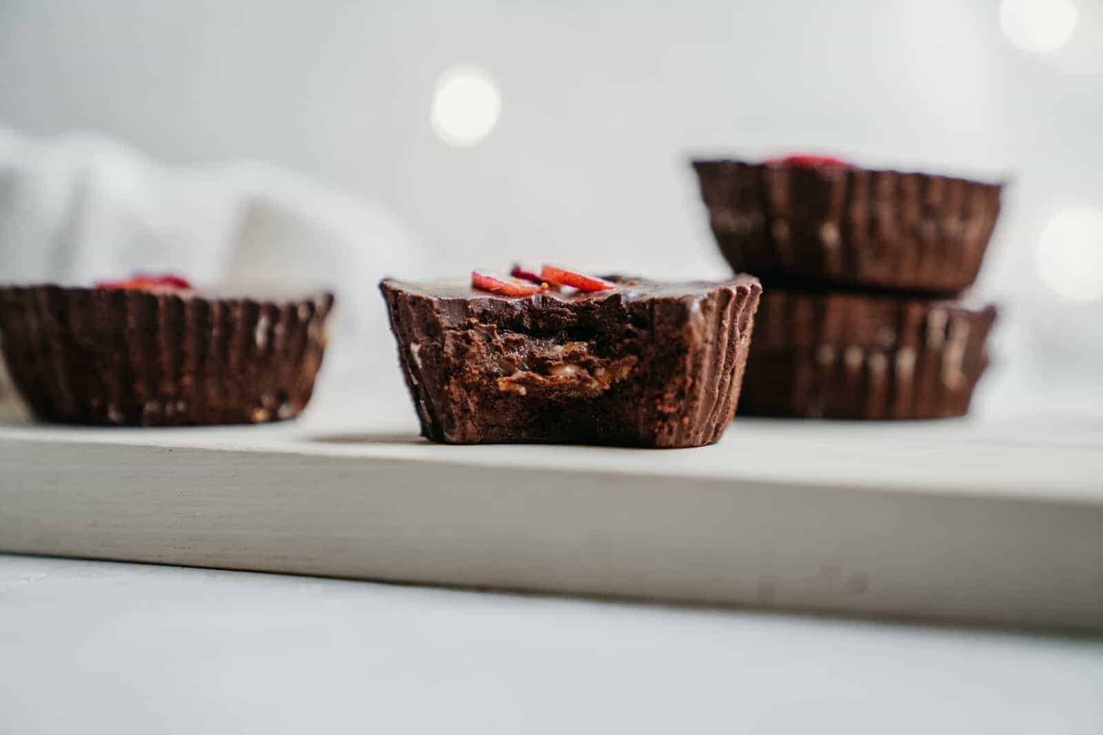 Easy Vegan Meal Prep: Hazelnut Chocolate Caramel Cups-image
