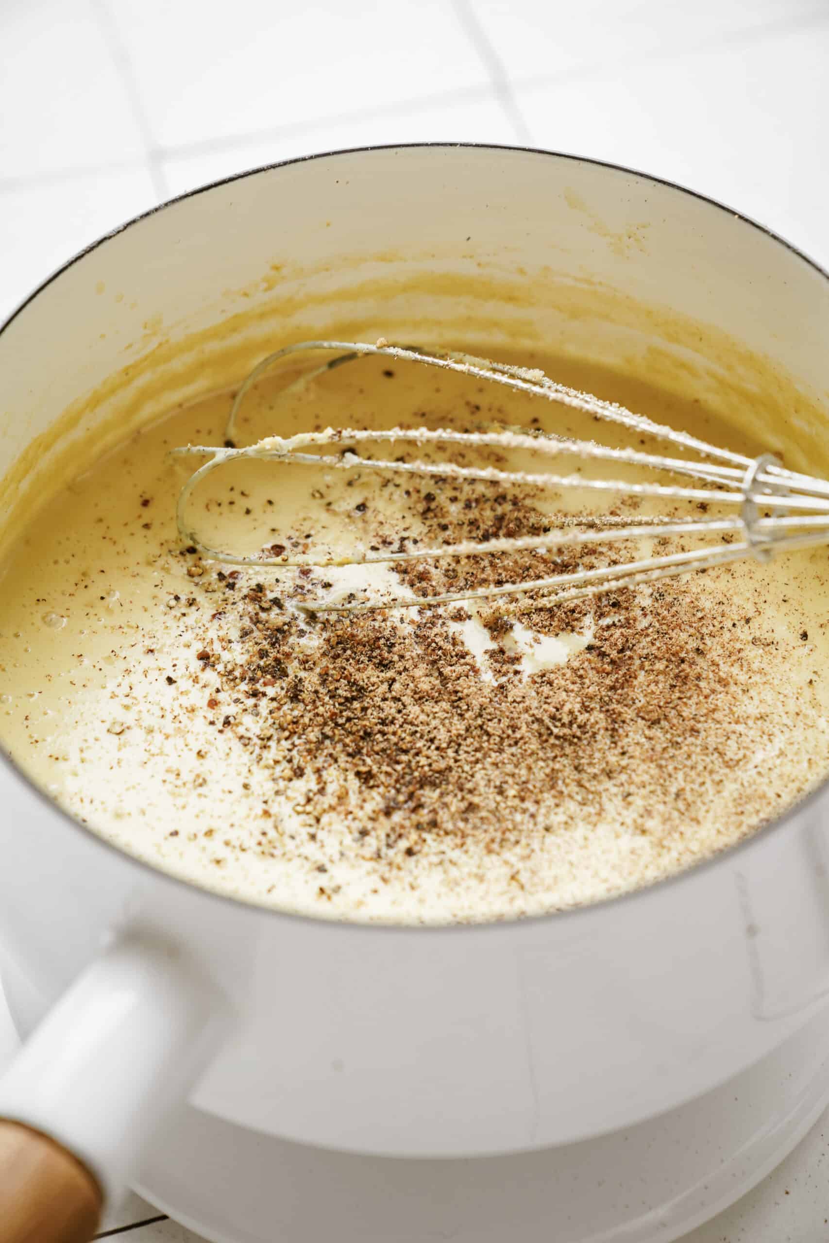 Vegan béchamel sauce