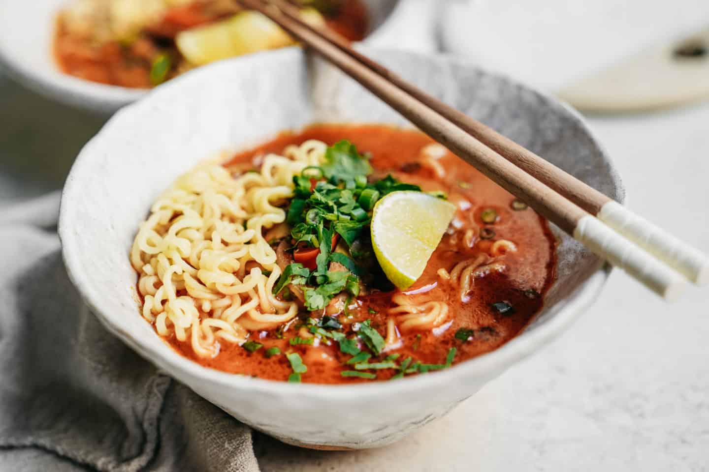Easy Vegetarian Ramen Recipe FoodByMaria Recipes