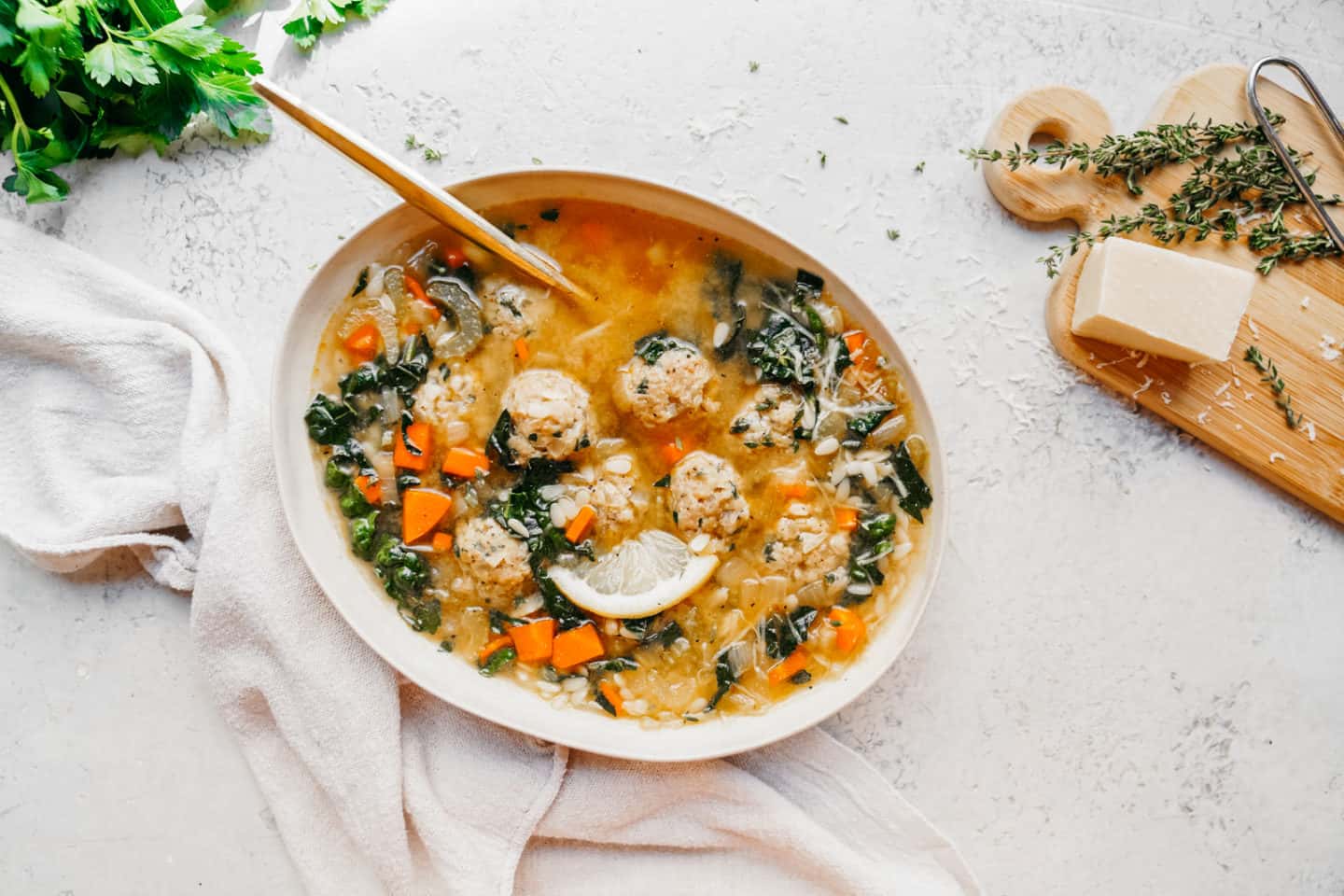 Vegan Italian Wedding Soup