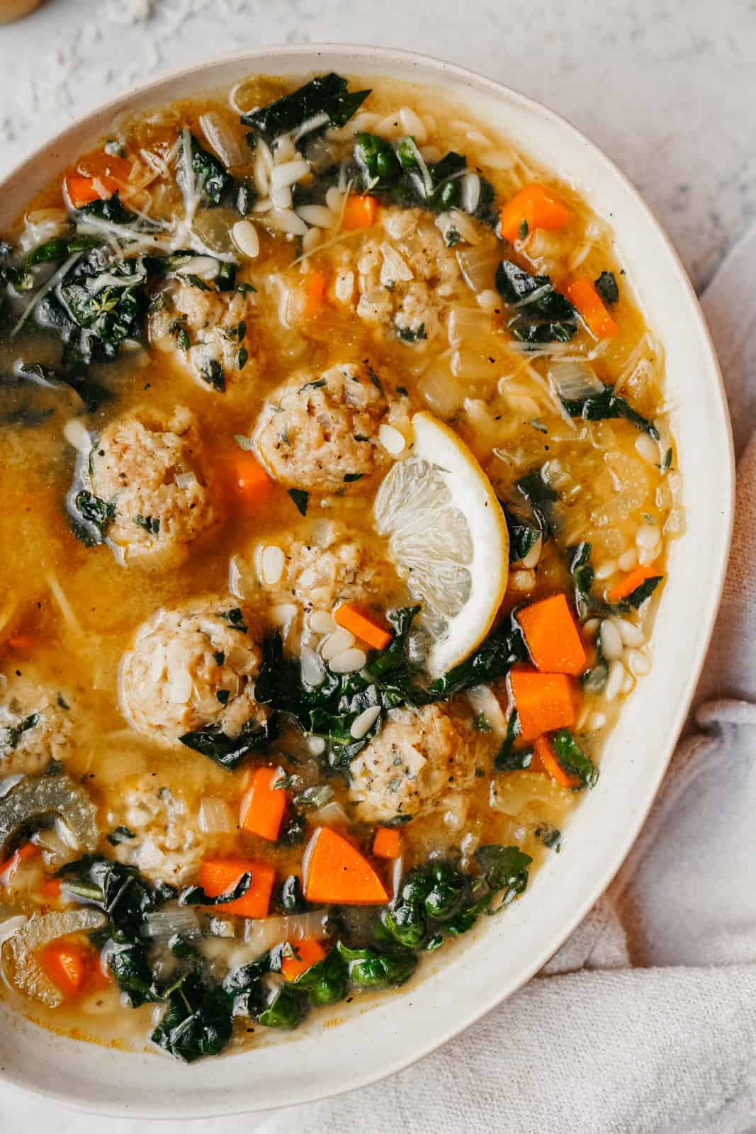 Vegan Italian Wedding Soup