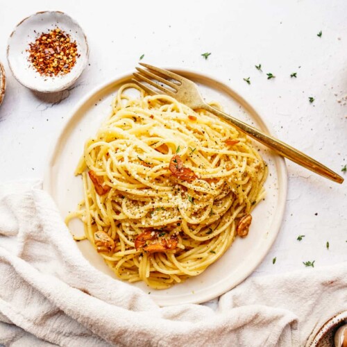Aglio E Olio Pasta | FoodByMaria Recipes