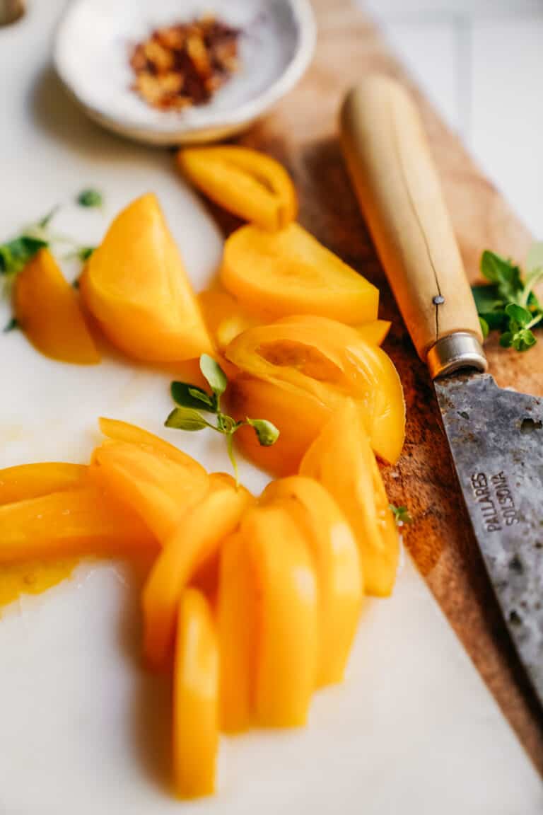 Vegan Tomato and Garlic Pasta FoodByMaria