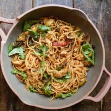 one-pot vegetarian pasta