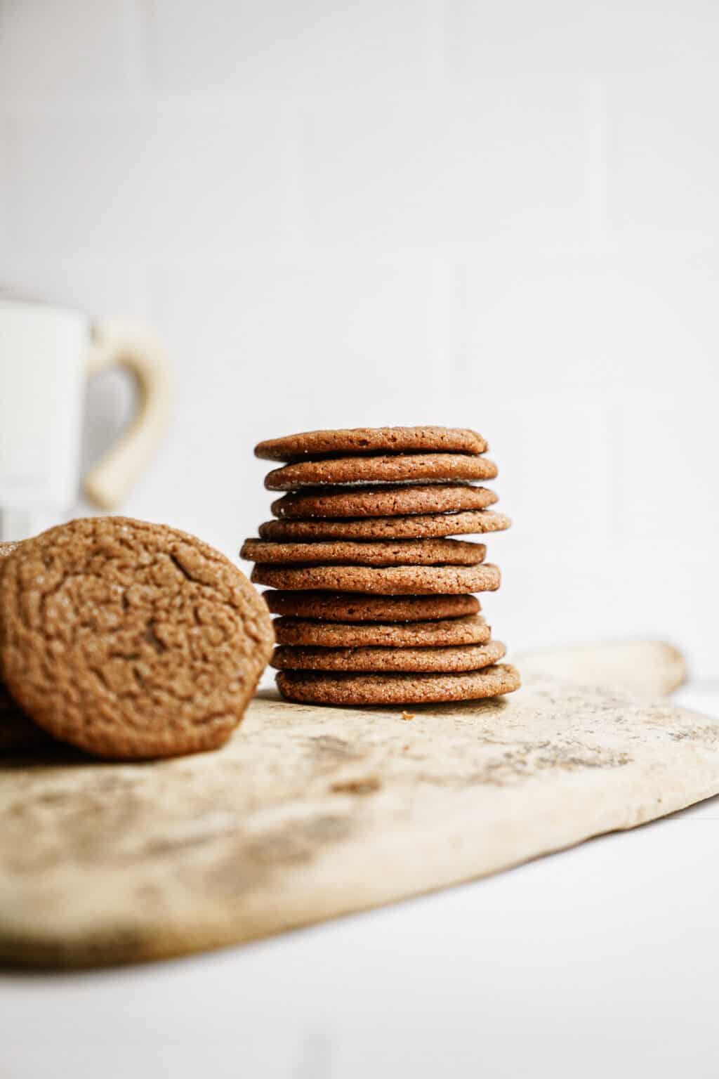 Vegan Ginger Snap Cookies FoodByMaria Recipes