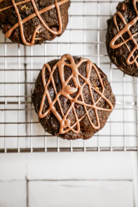 Double Chocolate Zucchini Cookies