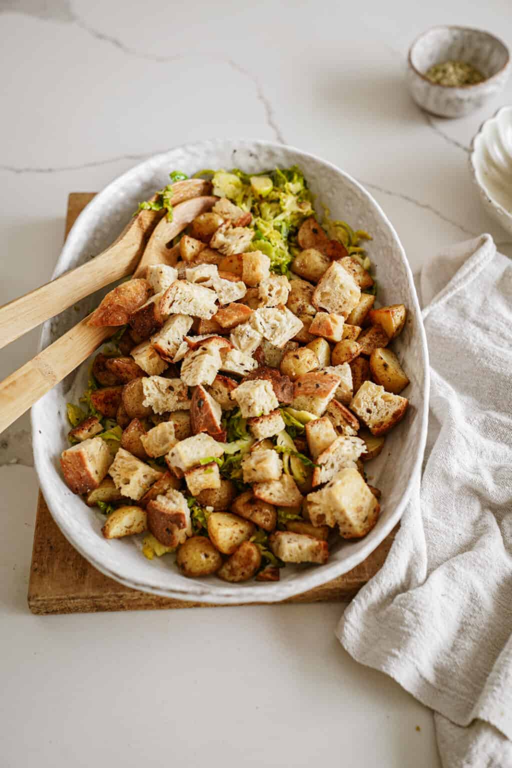 Brussel Sprout Caesar Salad