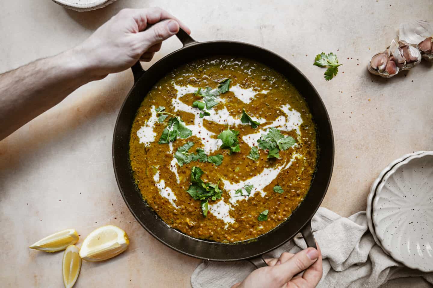 Easy Green Lentil Curry Recipe FoodByMaria Recipes