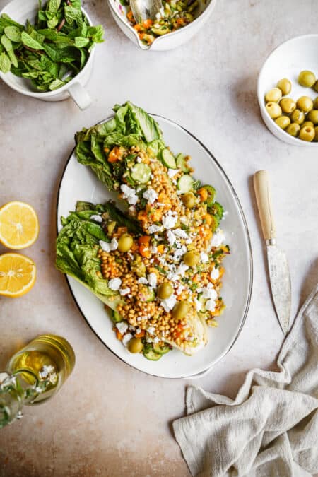 Grilled Romaine Salad (Easy Grilled Caesar)