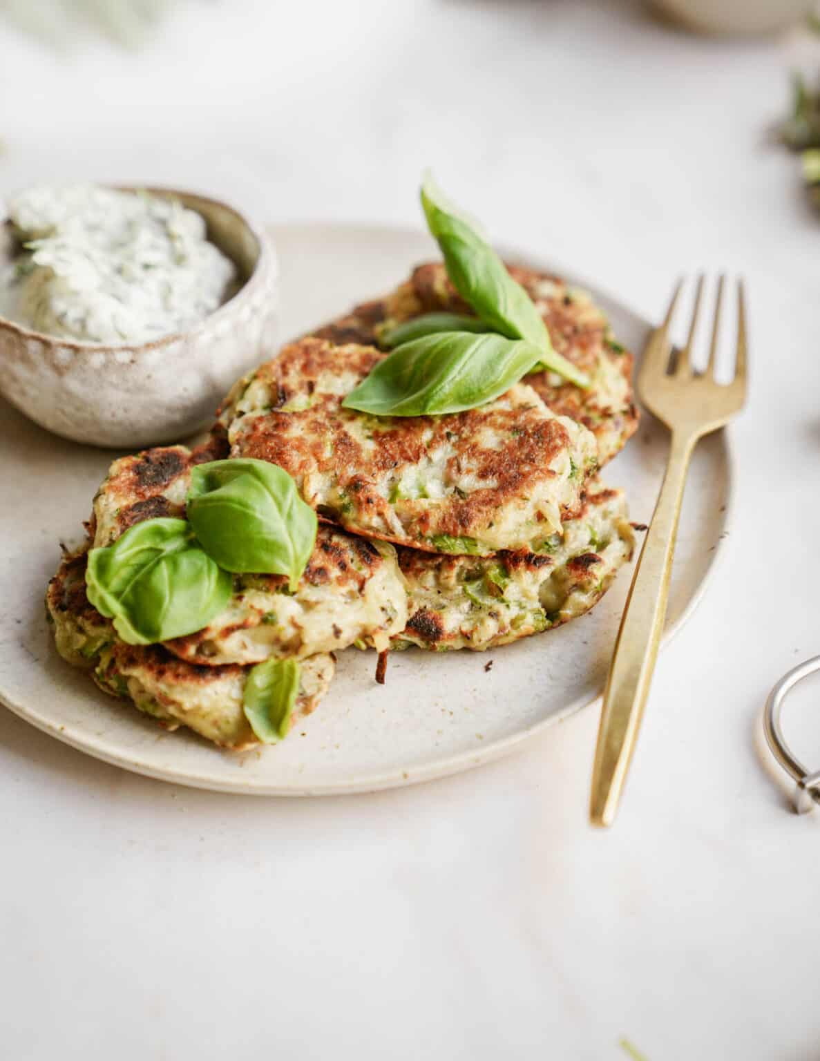 Zucchini Potato Pancakes FoodByMaria Recipes