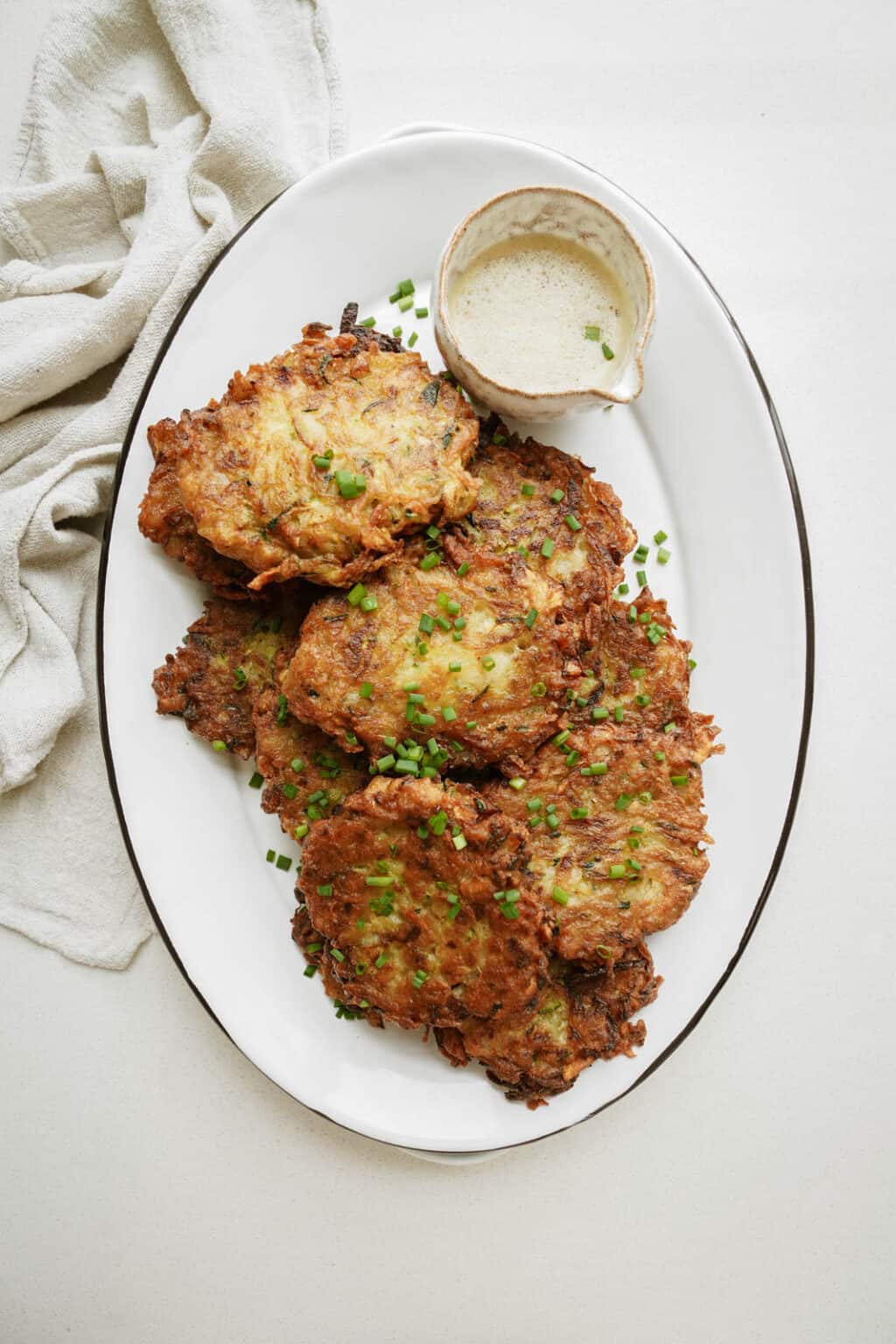 Zucchini Potato Pancakes FoodByMaria Recipes