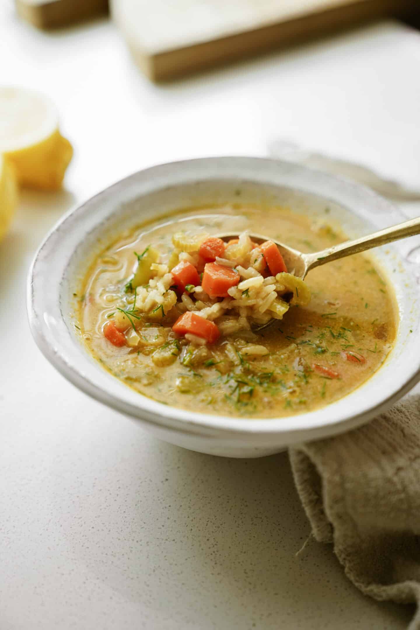 Vegan Avgolemono