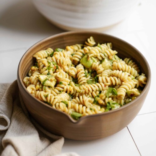 Avocado Pasta Salad FoodByMaria Recipes