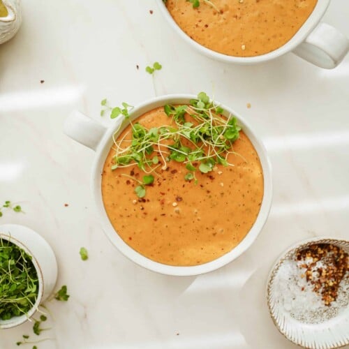Creamy Tomato Soup (Vegan) FoodByMaria