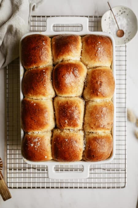 Brown Butter Easy Dinner Rolls