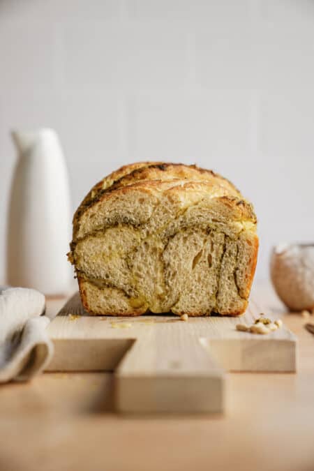 Twist Bread (with Pesto & Parmesan)