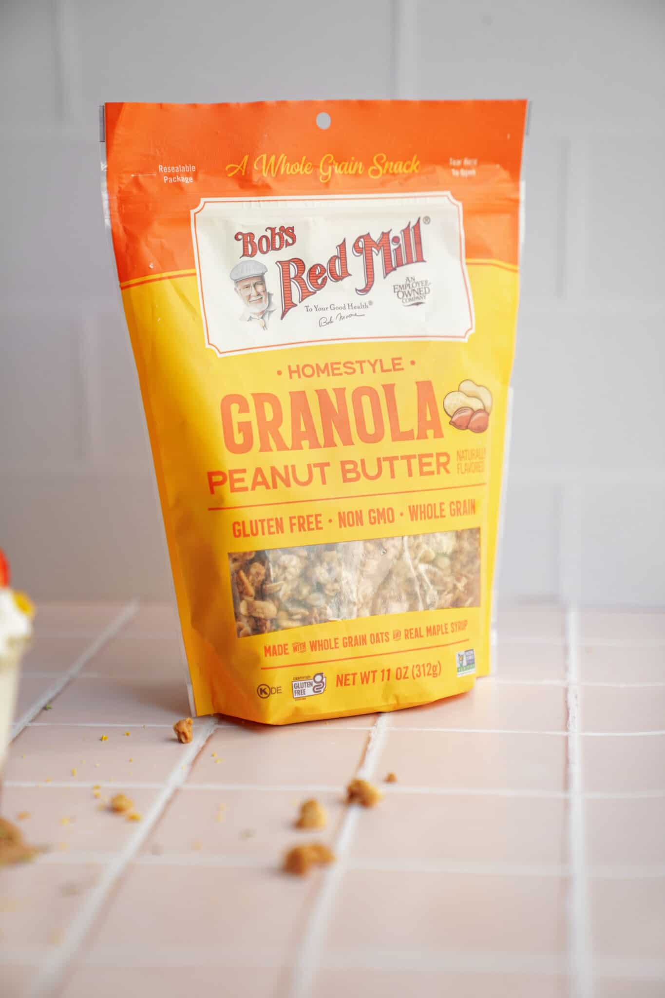 Bag of granola for Yogurt Parfaits