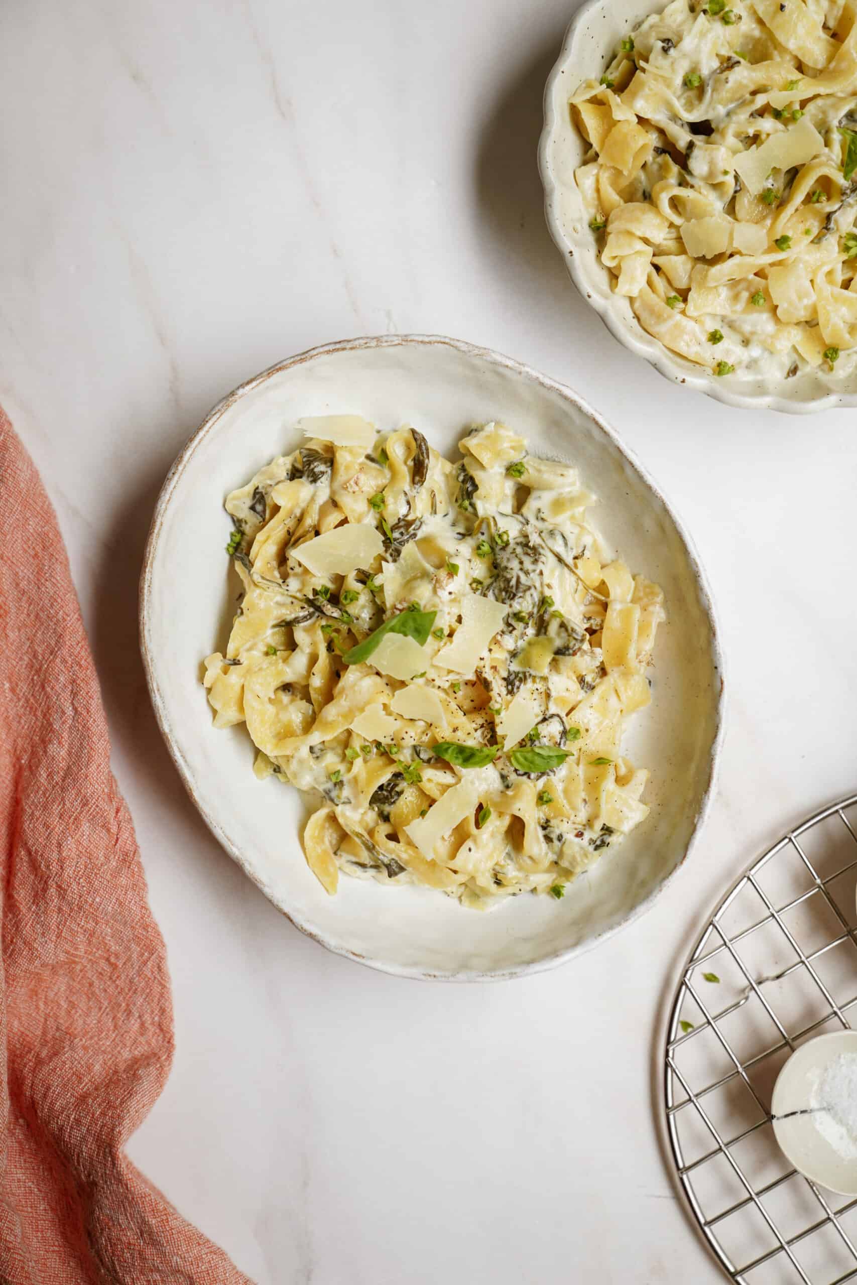 Spinach and Artichoke Pasta | FoodByMaria Recipes